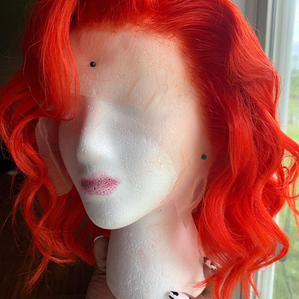 100% Human Hair Full Lace Custom Colored
